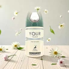 Body Lotion / Perfumed Spray YOUR TOUCH – Maison Alhambra 200ml – Feminino, Floral Suave e Elegante