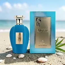 Perfume Voux Turquoise Eau de Parfum 100ml – Unissex, Aromático Fresco Aquático