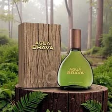 Perfume Agua Brava Puig Eau de Cologne 100ml – Masculino, Aromático Amadeirado Clássico