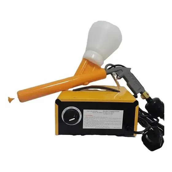 Pistola De Pintura Eletrostática A Pó Portátil Compacta 220v