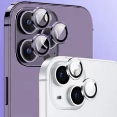 Kit Proteção Lente Câmera Colorida Compatível iPhone 11 Pro Max 12 13 14 Pro Max 15 Pro 16 16 Pro Max