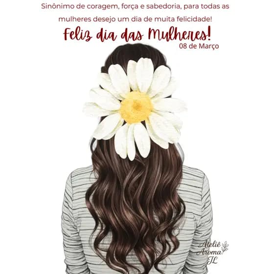 Cartão - Tag para sabonete ou vela (FLOR MARGARIDA) - 10x14cm (Somente Tag) - PERSONALIZE A FRASE