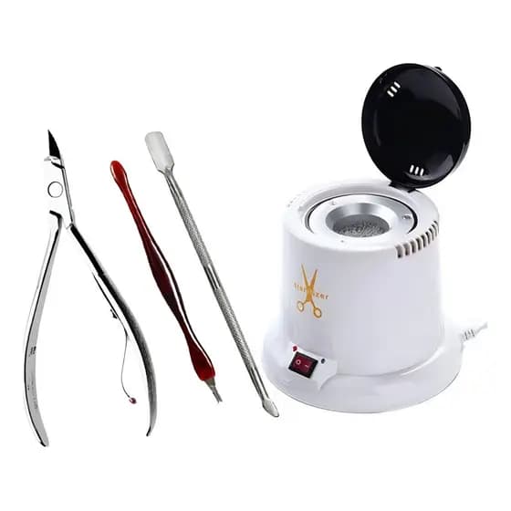 Kit Esterilizador Higienizador + Espátula + Alicate + Palit