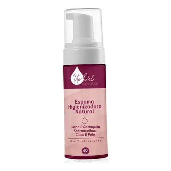 Espuma Natural Limpeza Pele Cílios E Sobrancelha 1 Unidade