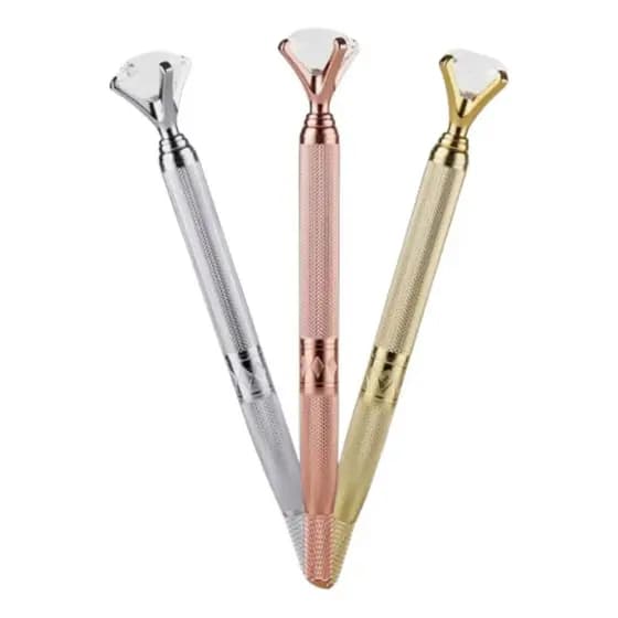 Caneta Tebori Luxo Diamante Para Microblading Sobrancelhas