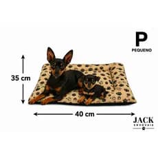 Colchonete Pet Fundo Impermeável Lavável Cama Para Cachorro e Gato,Jumo,com Zíper,Refil Removível