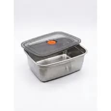 Pote Inox Com Tampa Hermética Multiuso Marmita Para congelar Ou Manter Temperatura Organização De Dietas 900 ml 1200 ml