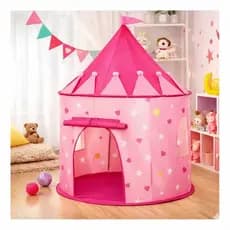 Barraca Castelo Cabana Tenda Grande Infantil Menina Princesa Rosa