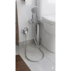 Chuveiro de Mão Flexível Ducha Manual Multiuso para Bide Banheiro Alta Pressão e Fácil Instalação