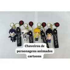CHAVEIRO DE PERSONAGENS ANIMADOS CARTOONS DEATH NOTE