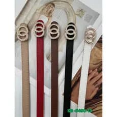 KB5490-13 CINTO FEMININO COM DOIS ANÉIS INTERLIGADOS COM PEQUENAS PEDRAS DE BRILHANTES NOVIDADE