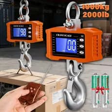 Balanca Digital Gancho 1000kg com Controle Remoto Crane Scale Suspensa Industrial