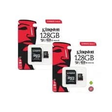 CARTÃO DE MEMÓRIA KINGSTON SD XC 128GB PARA CELULAR CÂMERAS DE SEGURANÇA DRONES NOTEBOOK GAMES