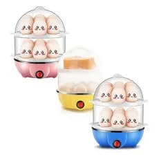 Cozedor 14 Ovos Dois Andares 110v Cozinhar Vegetais À Vapor Ovos Pronta Entrega