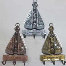 Porta Chaves Nossa Senhora Aparecida Rio De Janeiro Brasil 3 Ganchos Chave RJ Pronta Entrega