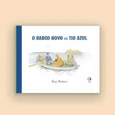 O Barco Novo do Tio Azul Livro Infantil Elsa Beskow Capa Dura 15x21 Aventura Amizade