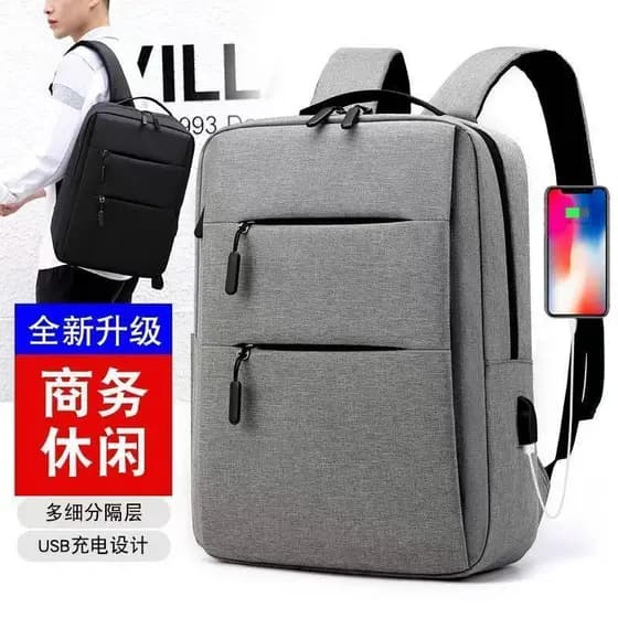 Mochila Masculina Grande Capacidade Para Notebook15.6", Escolar,Executiva,Casual