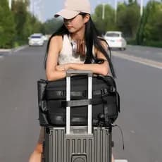 Mochila Viral Grande Multifuncional Viagem MOCHILA Mala Bordo mochila NYLON IMPERMEAVRL COM USB 30L
