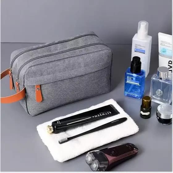 Necessaire Masculino Grande Viagem Organizadora Impermeável com Alça J37