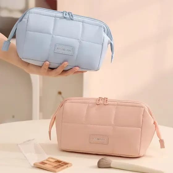 Organizador De Maquiagem BARRY , Bolsa Cosmética Feminina Portátil De Grande Capacidade De Armazenamento De Produto