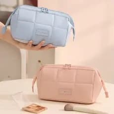 Organizador De Maquiagem BARRY , Bolsa Cosmética Feminina Portátil De Grande Capacidade De Armazenamento De Produto