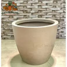 Vasos de planta em polietileno decorativo reciclável redondo cone Vaso Grande Ref. 27