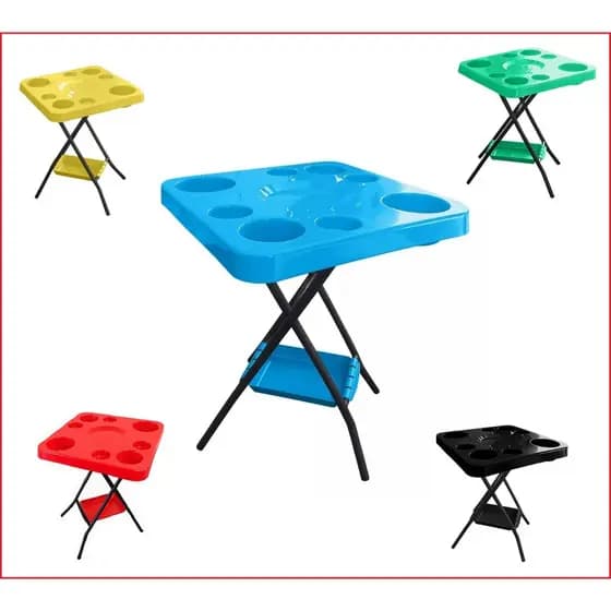 Mesa Petisqueira Dobravel Mesa Petisco Resistente Para Lazer Praia Churrasco