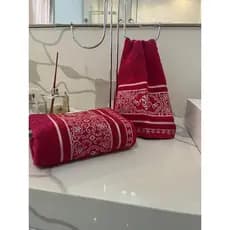 Toalha de banho Jacquard Essência 1,45x0,74 Grande - Algodão Super Macia e com Bordado