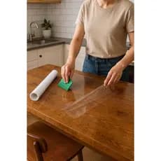 Rolo Protetor Autoadesivo Transparente Fosco Resistente Versátil Durável Prático 45 Cm X 5 M Oferta