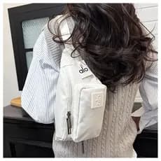 Pochete Unissex Bolsa de Cintura Esportiva Crossbody Leve para Corrida Academia Viagem Casual