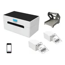 Impressora Termica Bluetooth Usb Marketplace Ecommerce + Suporte e 1000 Etiquetas Adesivas Térmicas