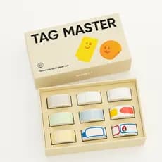Conjunto kit com 9 Rolos de etiquetas térmicas Adesivas Niimbot Diversas Para Impressoras Niimbot