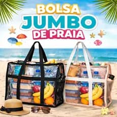 Bolsa Jumbo Grande Costura Premium Alta Qualidade Maternidade, CDP, Praia Alça Nylon Extra Grande