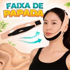 Faixa para Redução de Papada Afina Rosto Cinta Facial Bichectomia Cor de Pele