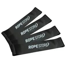 Kit Mini Bands Tensão Extra Forte Preta 4 Unidades
