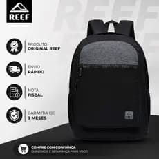 Mochila Masculina Reef Reforçada Casual Trabalho Faculdade Resistente