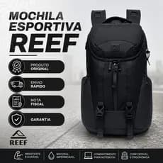 Mochila Reef Tática Urbana Reforçada Notebook Impermeável Grande Viagem Trabalho Resistente Trilha