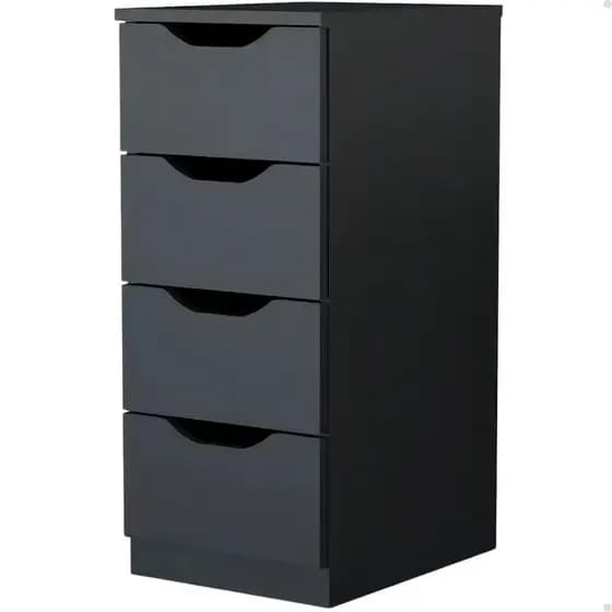 GAVETEIRO COM 4 GAVETAS COR. PLASTICA - UV - PR