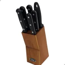 CONJUNTO FACAS OSTER 6 PECAS EM ACO INOX VANDERBURG