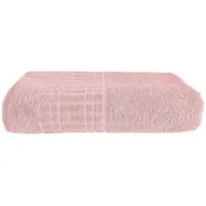 Toalha Banho Grande Nanosoft 100% Algodão 70x130Cm Rose