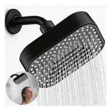 Ducha Chuveiro Quadrado Aquecedor Solar E Gás Flatt Cromado