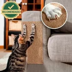 Arranhador Adesivo Premium Gatos Carpete Protetor Sofá Cama Box Móveis Alta Aderência Envio Imediato