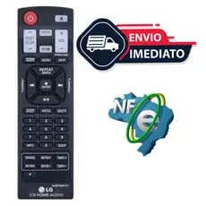 Controle Remoto AKB73655701 Para LG CD Home Sistema De Áudio Barra Som CM9540