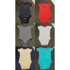 Bodys de bebê infantil masculino carters tamanhos 18/24 meses