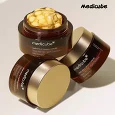Medicube Cápsula Creme 5 % Amide Facial Hidratante Duradouro Reparador E Calmante Após Exposição Solar De Geléia Elástic