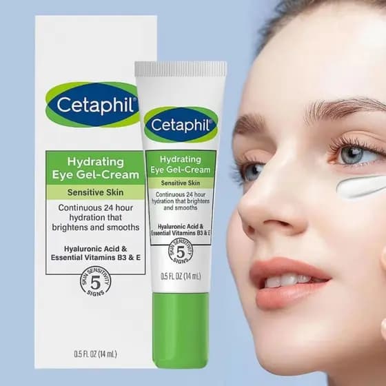 Cetaphil Creme Para Os Olhos Hidratante Diluir Rugas Dos Ácido Hialurônico Portátil Remover Olheiras Relaxante Gel Cuida