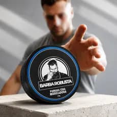 Cera Pomada Modelador de Bigode, Barba e Cabelo, Barba Robusta Original 120g