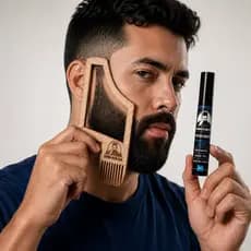 Kit Preenchedor Escurecedor Barba Robusta Original