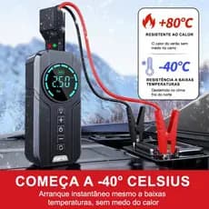 Compressor de Ar Portátil Digital Recarregável Inflador Pneu Carro Moto Bike USB LED