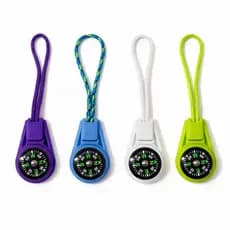 Chaveiro Mini Bússola Metal Portátil Mochila Camping Trilha Caminhada Sobrevivência Navegação